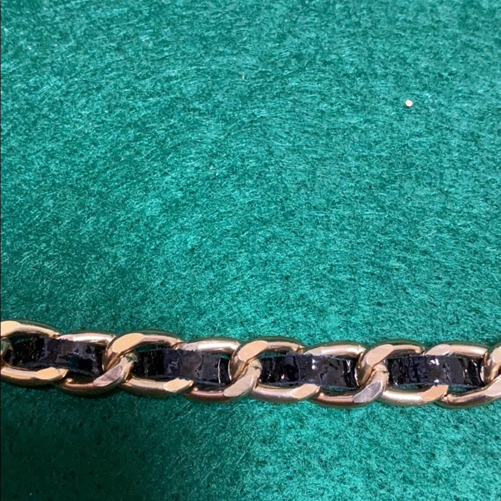 Like new Nordstrom Black Patent Leather Quilted Crossbody - Picture 7 of 9